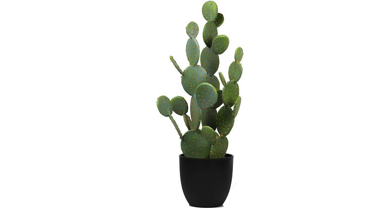 35" Prickly Pear Cactus Artificial
